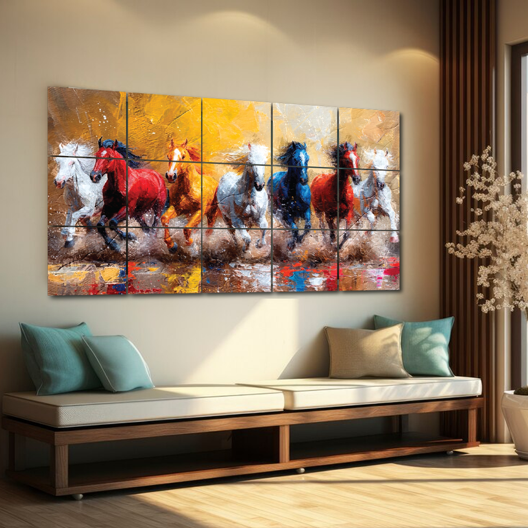Wall Tiles Set -  Horse style 2